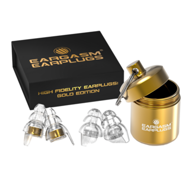 Eargasm High Fidelity Earplugs Gold Edition